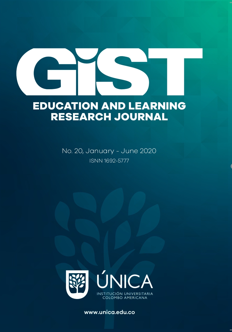 					View Vol. 20 (2020): GiST Education and Learning Research Journal
				