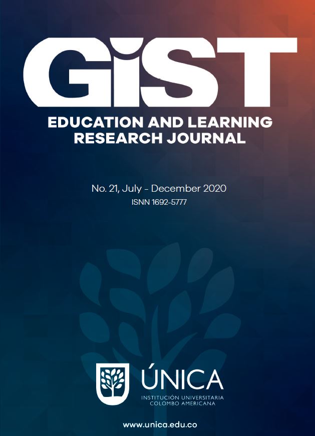 					View Vol. 21 (2020): GiST Education and Learning Research Journal
				